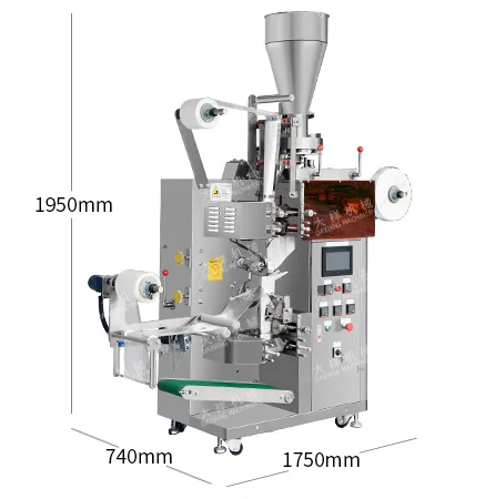 DCK-18 High Speed Custom Service Automatic Inner And Outer Tea Bag Packing Machine factory