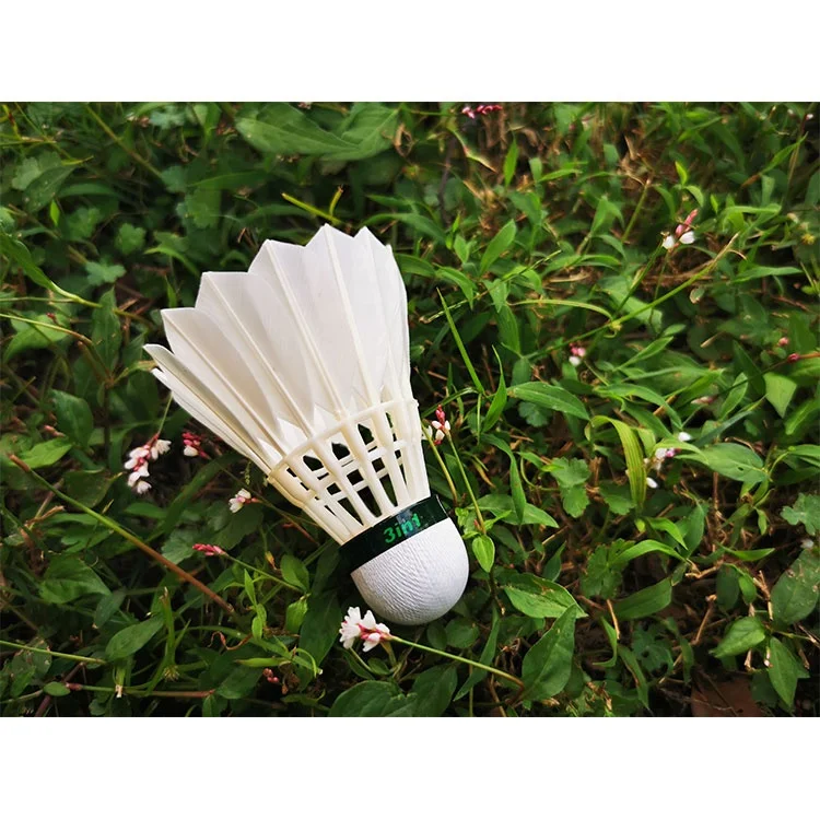 Durable Badminton Items High Quality Feather 3in1 Badminton Shuttlecock Super Cost Performance Badminton Shuttlecock