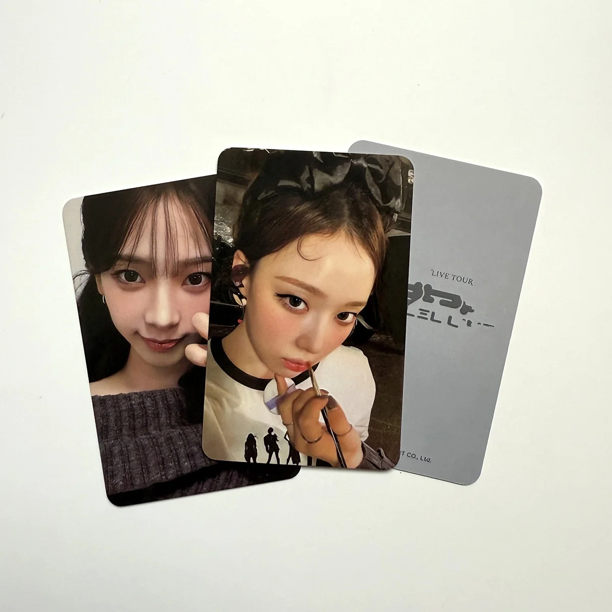 KPOP Idols KARINA GISELLE Live Tour SYNK:PAPALLEL LINE Photocard