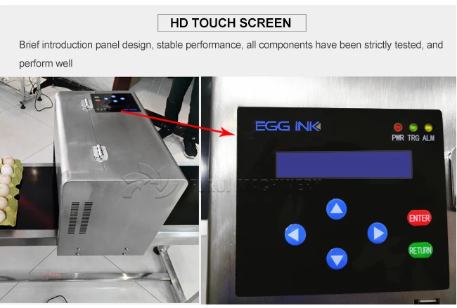 Automatic carton coding machine eggs number inkjet printer/egg printer machine