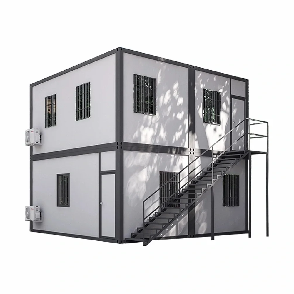 2023 luxury prefab modern 20ft 40ft flat pack container prefabric modular office assemble home ready made 1 bedroom house