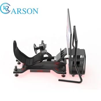 F1 Racing Simulator Cockpit 4DOF VR Driving Simulator Machine Home or Mall Suitable Car Racing & Motion Sim for Gamers
