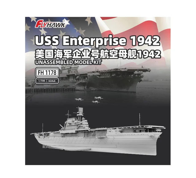 Flyhawk 1/700 Enterprise 1942 FH1178 Unassembled model kit