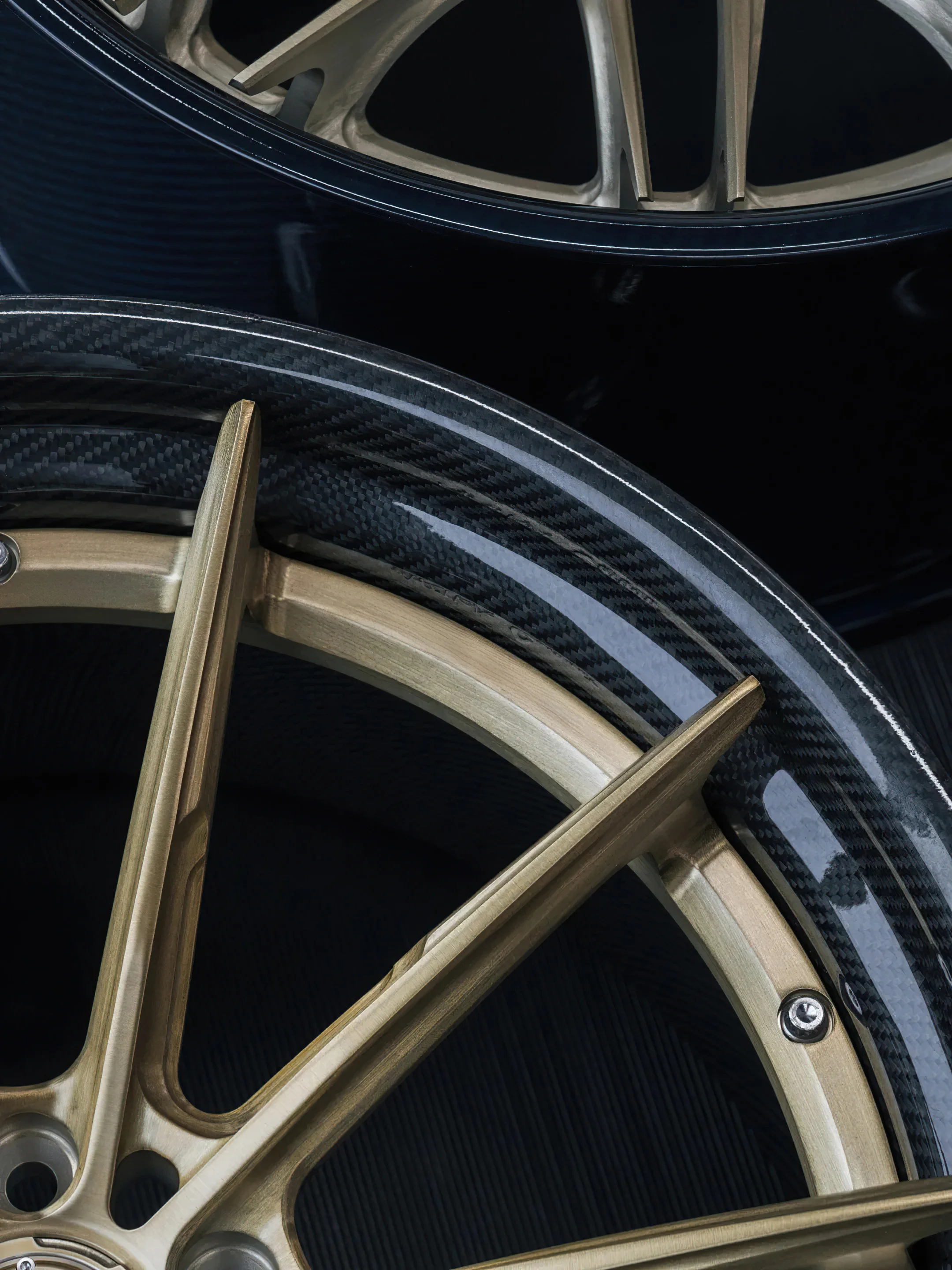 XINLAI 2-Piece Carbon Fiber Wheel 5x120 5x112 5x114.3 Custom Forged Wheels 18 19 20 21 22 23 24 Inch Rim Racing Car Wheel - Image 4
