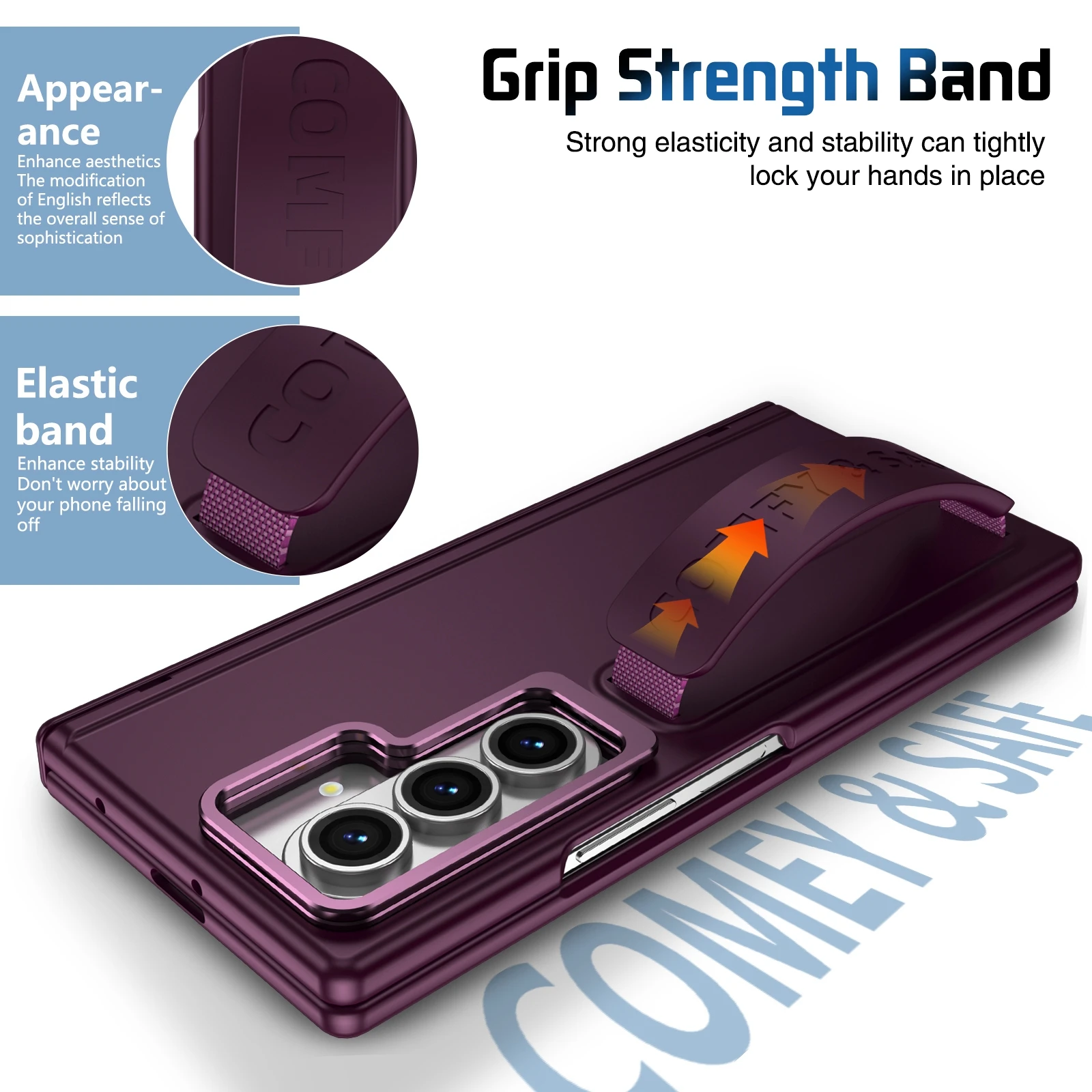 Z Fold 7 Case: Kickstand, Lens & Screen Protection