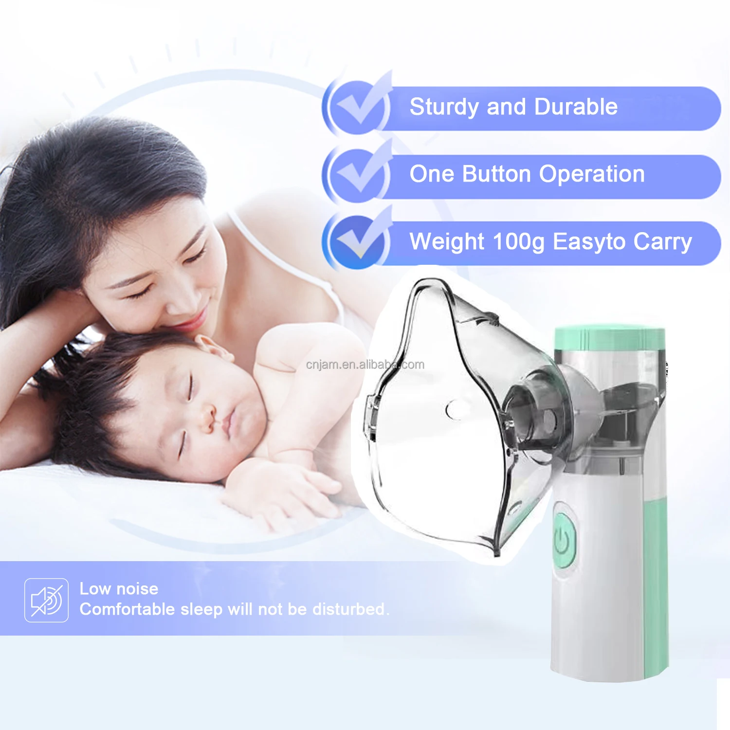 Hot Sell Mini Asthma Nebulizer Inhaler Manufacturer Portable Handheld