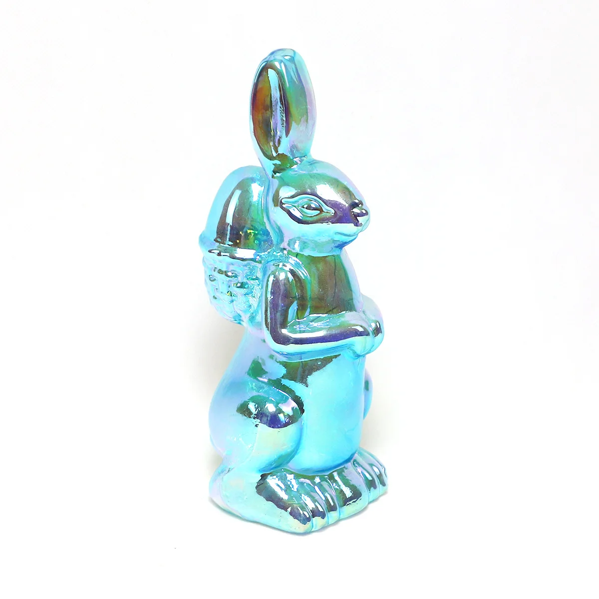 easter decorations 2023 for hand blown glass bunny for indoor easter ornaments