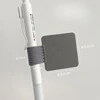 Self-adhesive pen insert (pale gray)