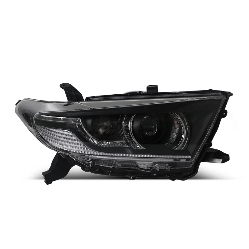 2012-2014 for Toyota for Highlander LED Headlights Assembly 35W Plastic Replacement Hilander Head Lamps