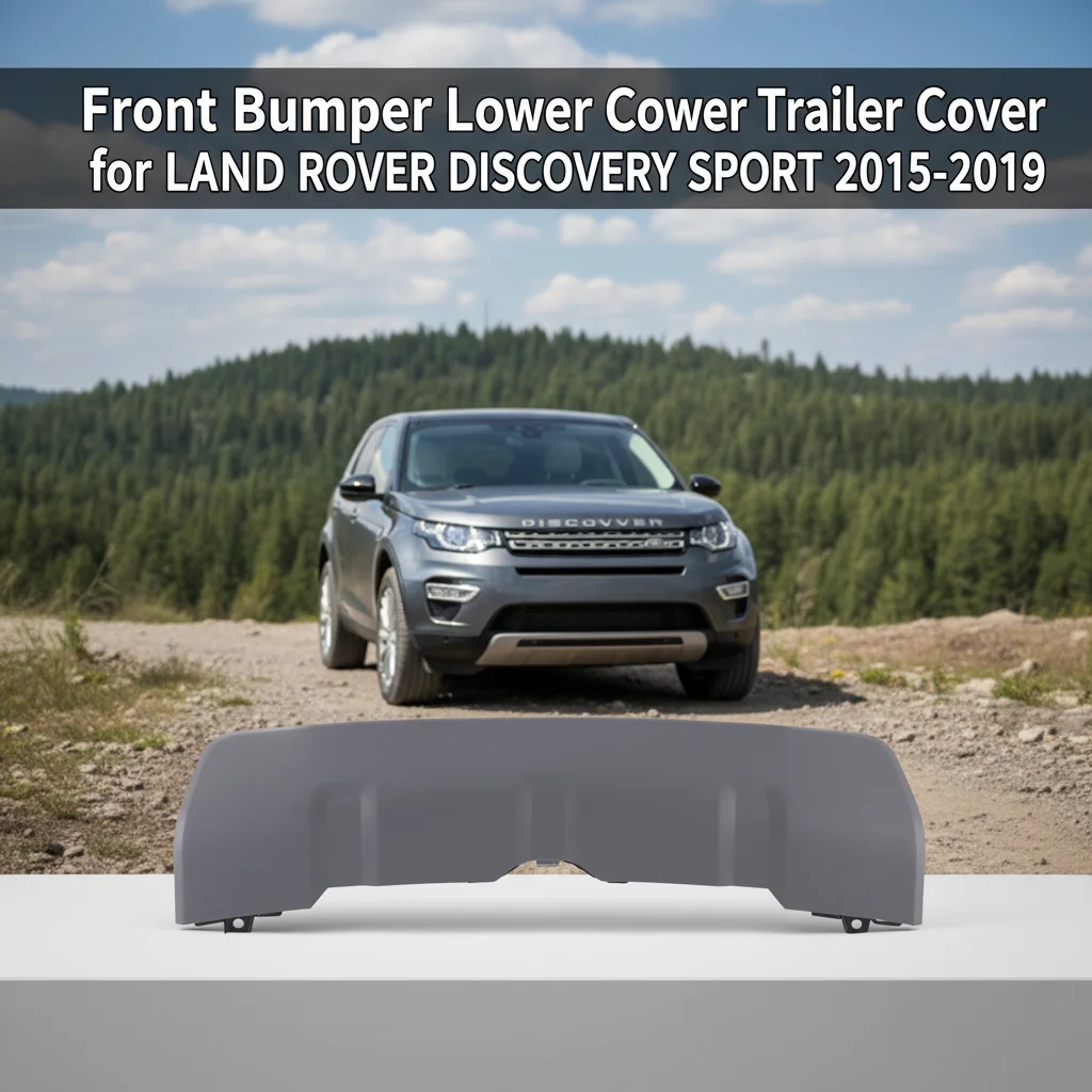 LR077791-B/061297/078353 OE Front Bumper Lower Cover Tow Hook Grey New for DISCOVERY SPORT 2015-2019