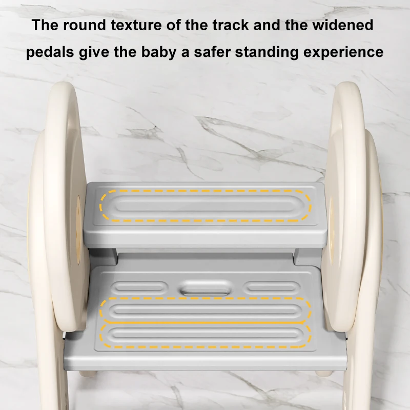 Children Plastic Baby Toilet Step Ontoilet Step on Exercise Household 18 Inch Multi Heights Folding Kids Plastic Step Stool