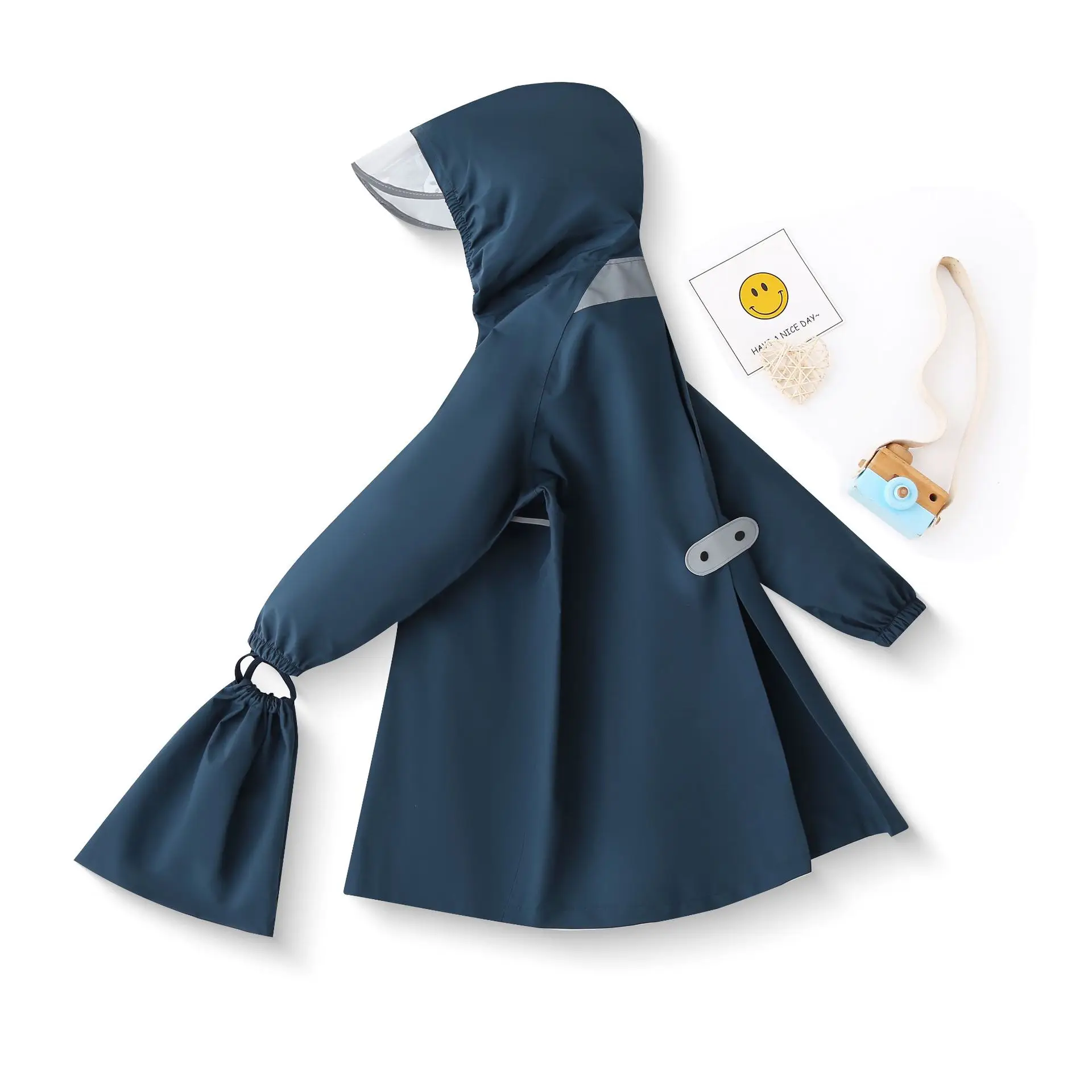 Kids Umbrella For Girls And Boys & Rain Coats Set Toddler Umbrellas Kids Raincoat Boys Girls