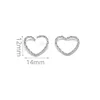 Heart-Shaped - Steel silver Color