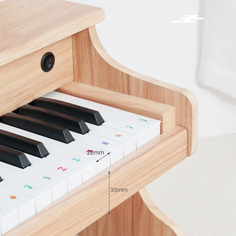 25 teclas do teclado Digital Mini Crianças Piano Madeira Brinquedos - China  Os brinquedos de piano e filhos de piano de madeira brinquedos e  instrumentos musicais preço