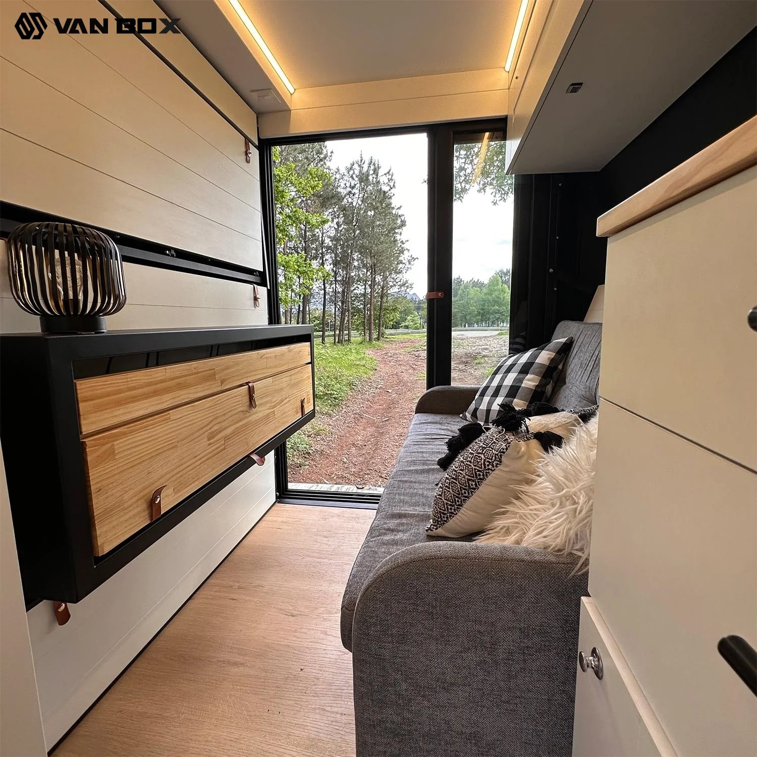 Compact Camper Van With Ensuite Bathroom High Campervan Sale Luxury Mini Caravan Box Kit Modular Motorhomes Campervan