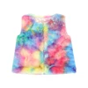 Red Blue Vibrant Rainbow Tie Dye