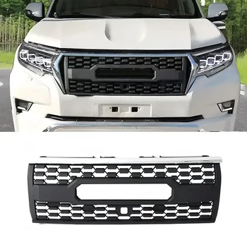 YBJ car accessories New Front Grille for Land Cruiser Prado 2018-2021 newest Style FJ150 GRJ150 BLACK LC150 Front Grille