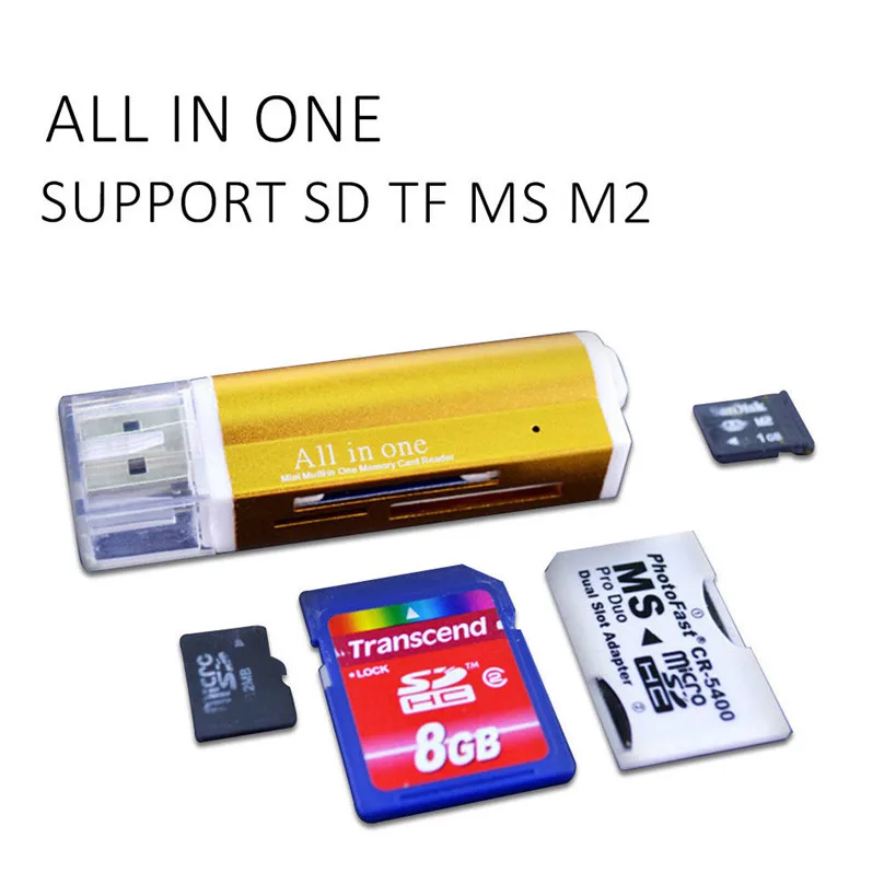 SY-T18 Portable Mini USB 2.0 Micro SD TF Adattatore Per Lettore Di - Foto 2