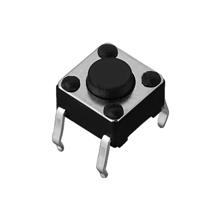 100er Taktile Push Button Switch Momentary Tact 6x6x5mm DIP Hole 4 pin 