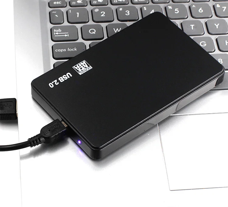 2.5 Inch Hard Disk Drive Case Plastic Usb2.0 Sata Hdd External Box Tool ...