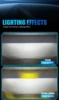 low beam white+high beam yellow