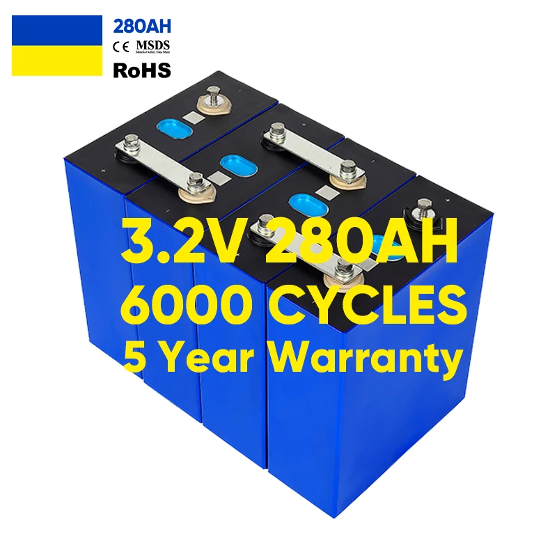 Украина литий-ионный Lifepo4 3 2 V Lipo 200Ah 280Ah 300Ah 310Ah 320Ah батарея prismat клетки хранения солнечной