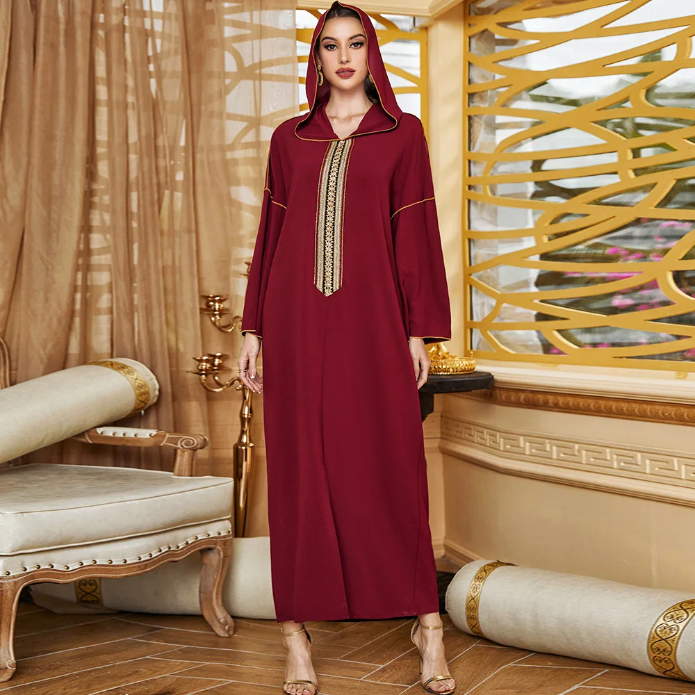 Kaftan with online hood