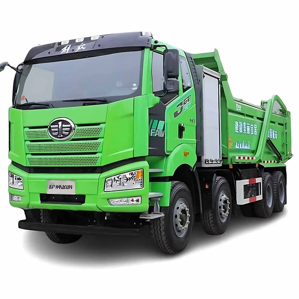 China Brand FAW Electric Dump Trucks 8*4 50-60Tons 400HP 450HP 12Wheeler Drive Tipper Dump Truck With Battery