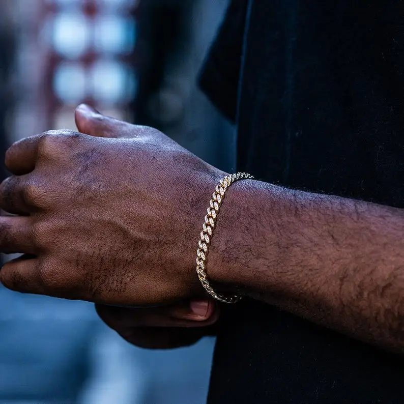 6.5 mm Cuban Chain Bracelet