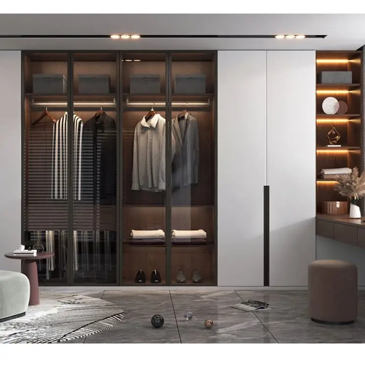 Made in China Customizable Modern Style Storage Clothing Furniture Wardrobe