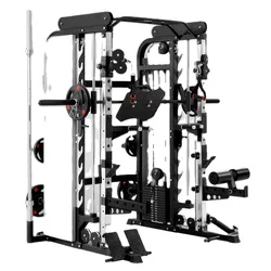 multi-functional smith machine power squat relax muscle crossover training pull up home gym fitness arms multipresse