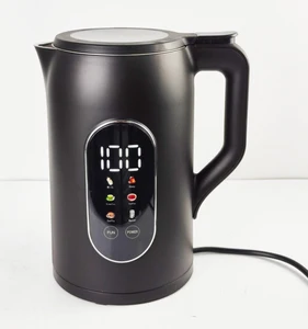 Portable 1.8L Electric Kettle Smart Digital Display Automatic Power 360 Degree Rotational Base for Outdoor Kitchen Appliances