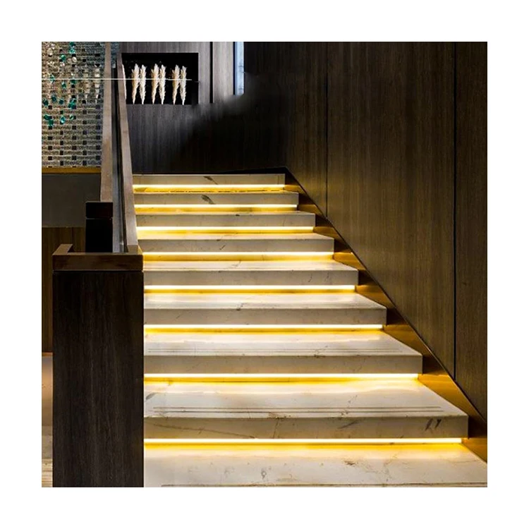 VOC Embedded Installation of Staircase Light Indoor and Outdoor Aluminum LED Cob Step Light Intelligent Sensing LED Line Lights