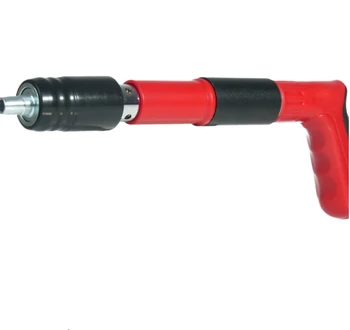 Industrial & DIY Grade 5 Speed Adjustable Manual Steel Nail Gun Kit with 20pcs Nails 1-Year Warranty