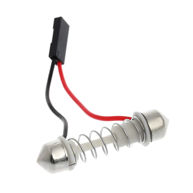 5 Panneaux LED 5050 24SMD Blanc 6000K - Pour Plafonnier Auto 12V, Avec Adaptateurs T10, BA9S, Festoon - 11
