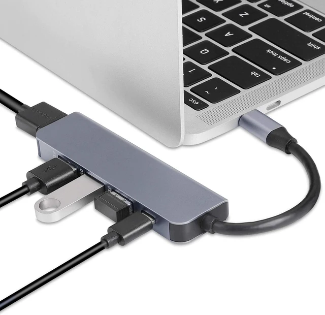 Multiple Usb Charger Hub Otg Adapter Splitter Docking Station Hub USB3.0 PD Charger HD 4K Usb c for PC Macbook Tablet Iphone