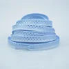 Light Blue  Gradient with Silver Iron