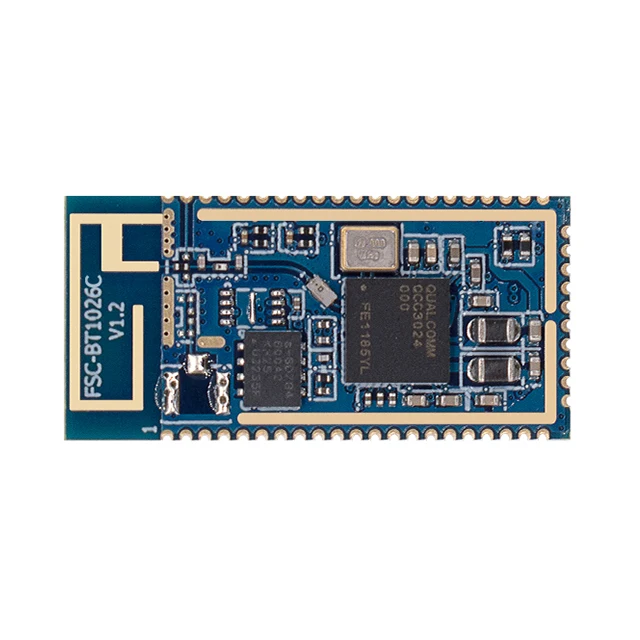 Feasycom FSC-BT1026C Qualcomm QCC3024 High Speed SBC & AAC Dual Mode BT 5.1 Low Energy Stereo Bluetooth Audio Module