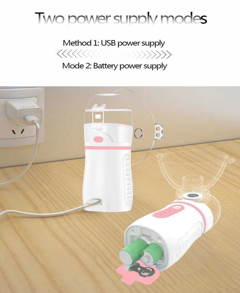CE Medical Micro Net Portable Handheld Nebulizer for Adults Children Durable for Home Use Factory Wholesale Electricity Power