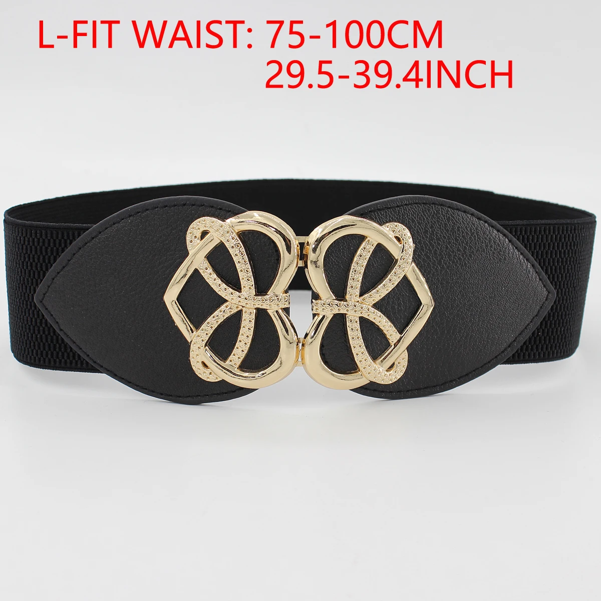 Big Plus Size 75cm Length 6cm Width Women Elastic Belts