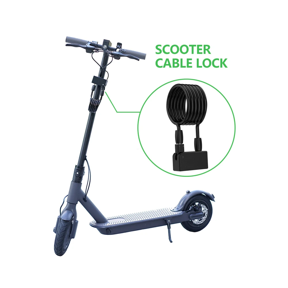 Smart Cable Chain Lock E-scooter Lock Solution Keyless IOT Control Rental Sharing Electric Scooter Lock