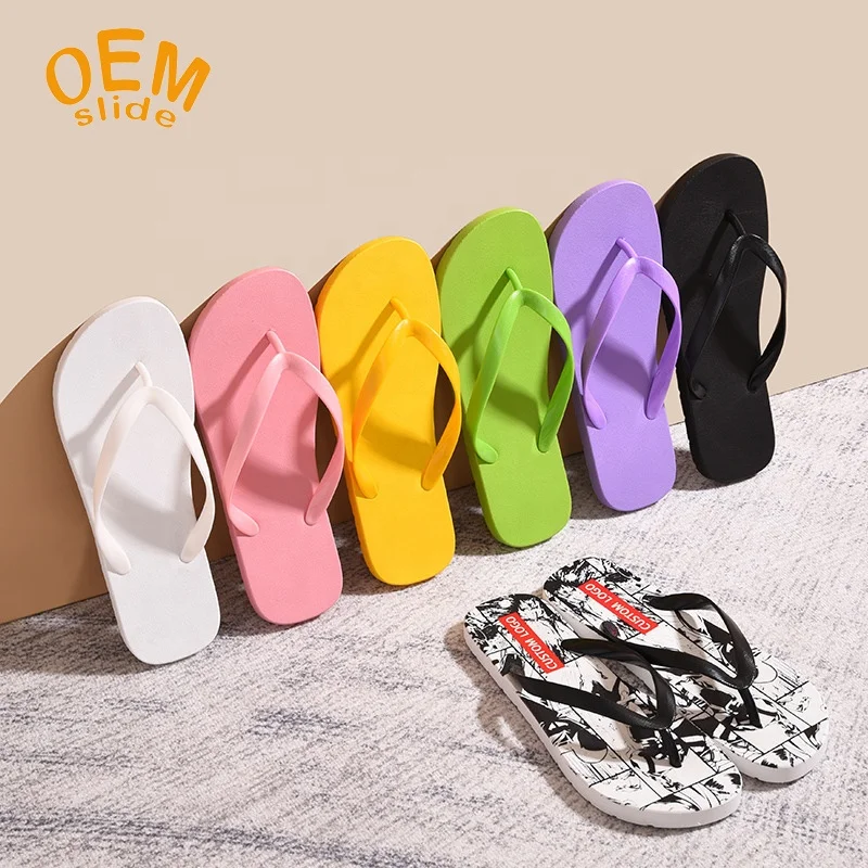 Oemslide Custom Flip-Flop Sepatu Sandal Jepit Karet Laki Laki