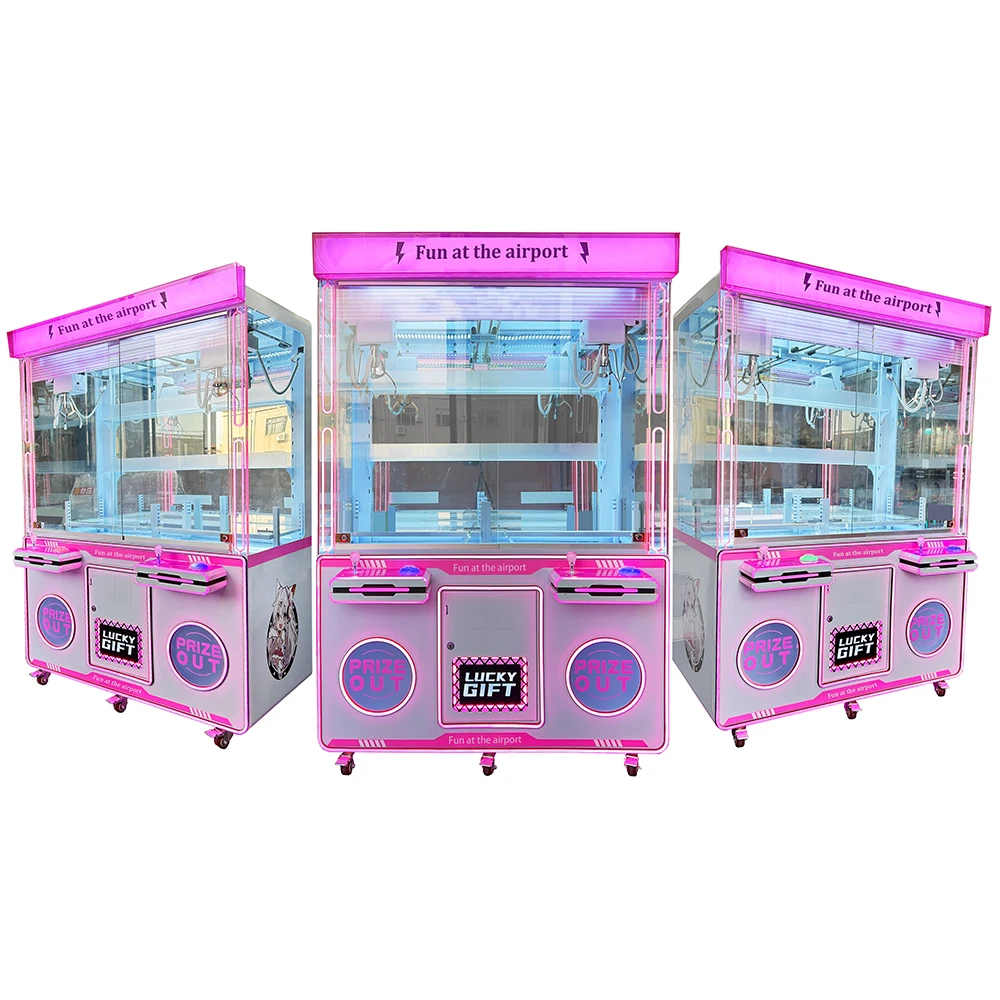 Funpark Hot Selling Best Price Claw Machine Catcher Games Machine Coin Operated Dolls Gift Game Toy Arcade Crane Machine manufacture