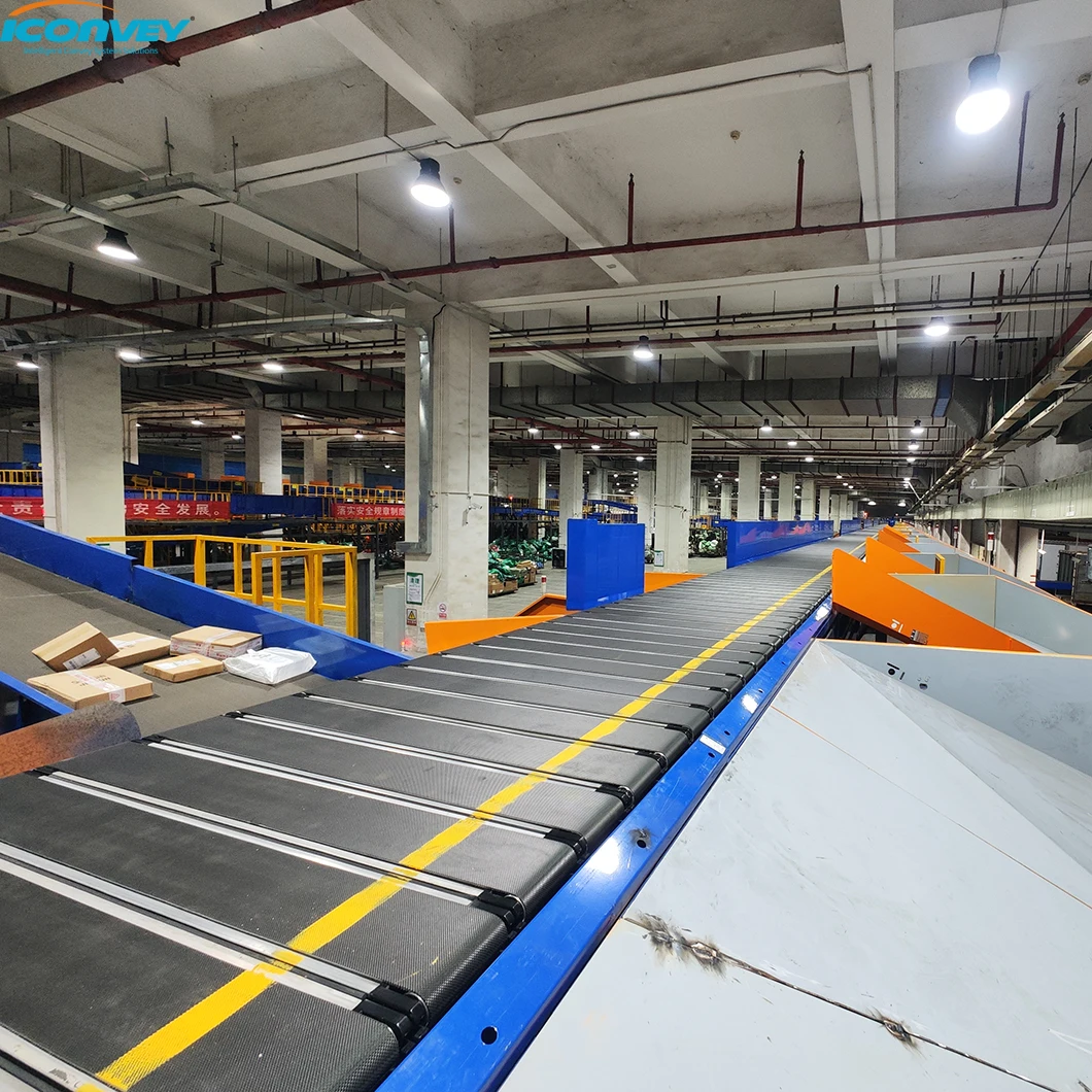 Iconvey Belt Conveyor Sorter - High Speed Parcel Sorting