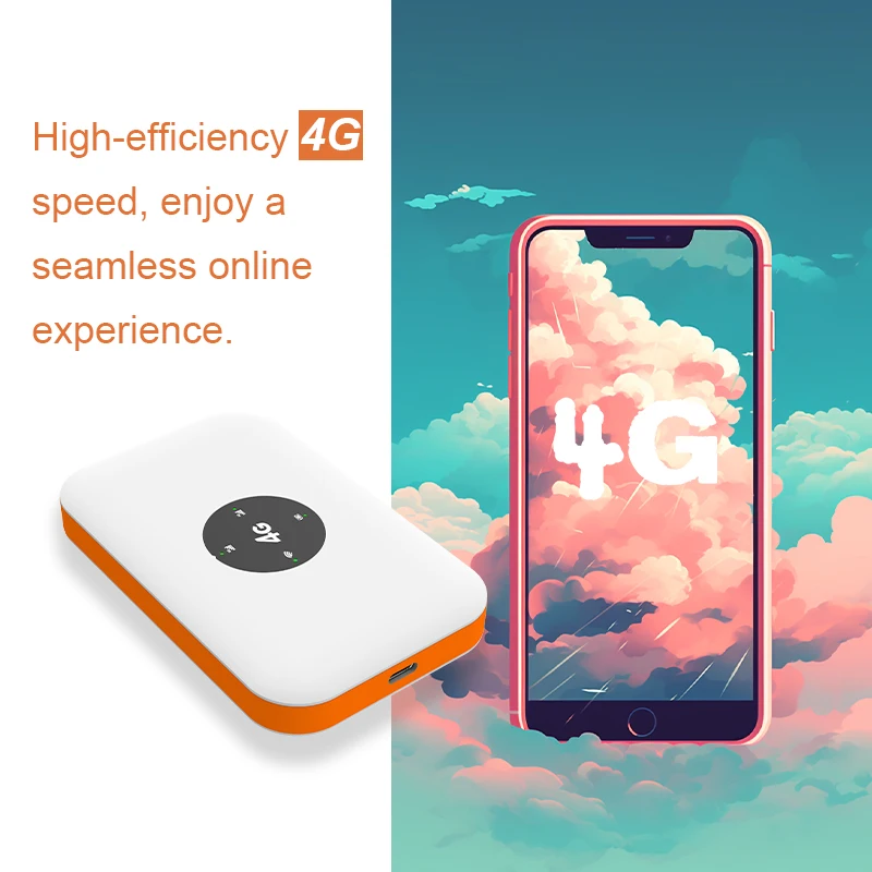 KT-M6A Compact and Efficient MiFi 4G LTE Cat6 300Mbps Download Speed for Professionals