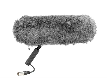 BOYA BY-WS1000 Professional Furry Outdoor Microphone Windscreen Windshield and Suspension System for Most Shot Gun Microphone detail image