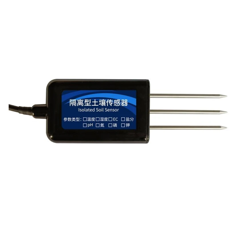 MP-ECC Agricultural Low Cost RS485/4-20mA/0-5V FDR TDR Soil EC Probe Sensor Transmitter factory