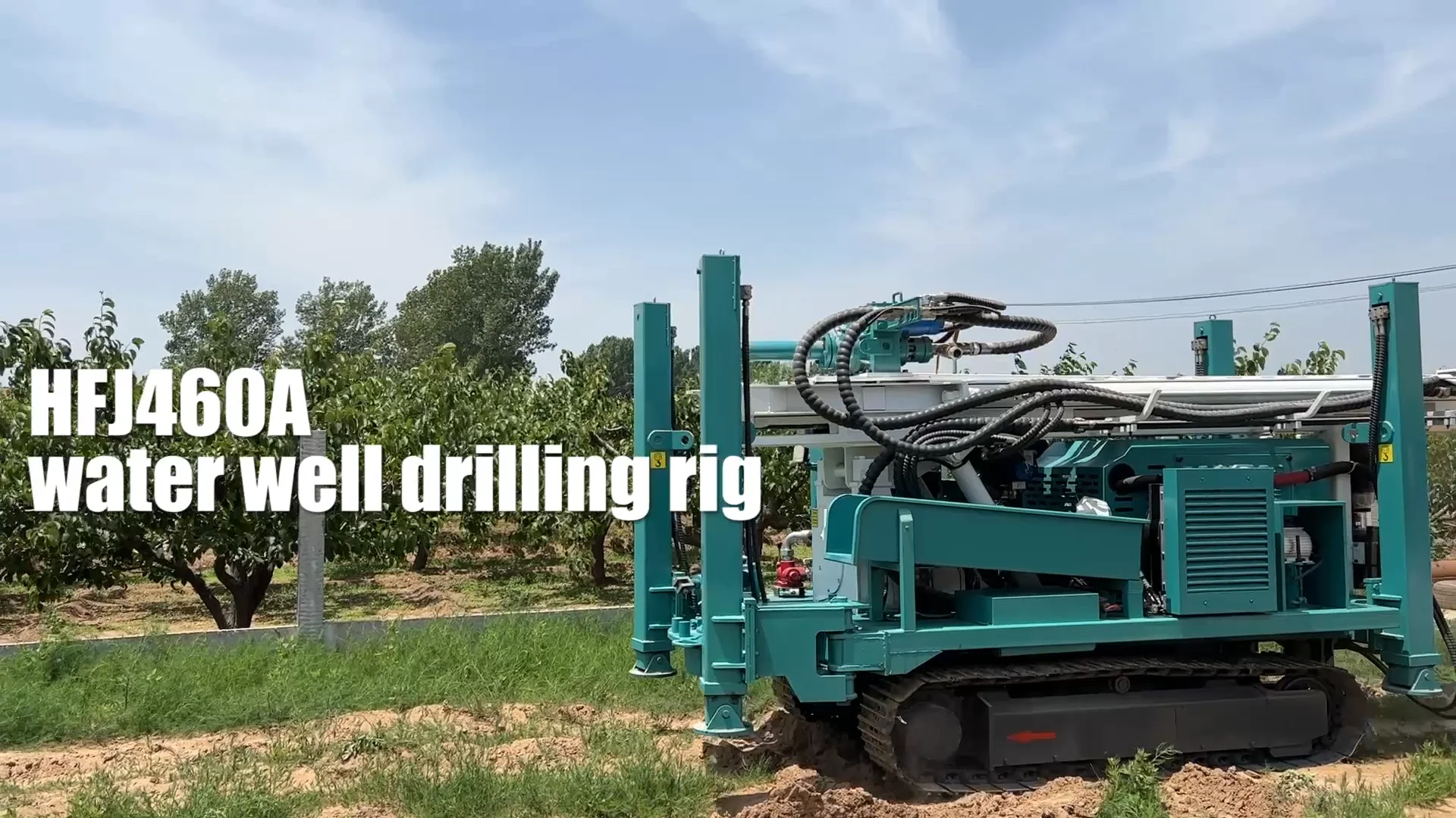 400m Water Drilling Machine Cummins Engine Water Well Drilling Rig