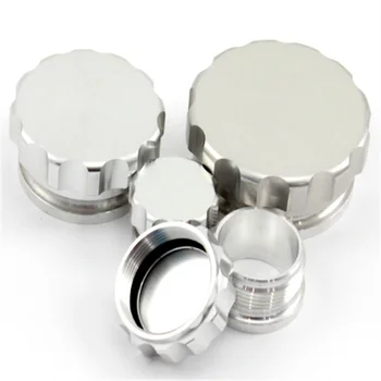 Aluminium Billet Oil Breather tanks cover Neck Cap universal oil filler cap by your drawings