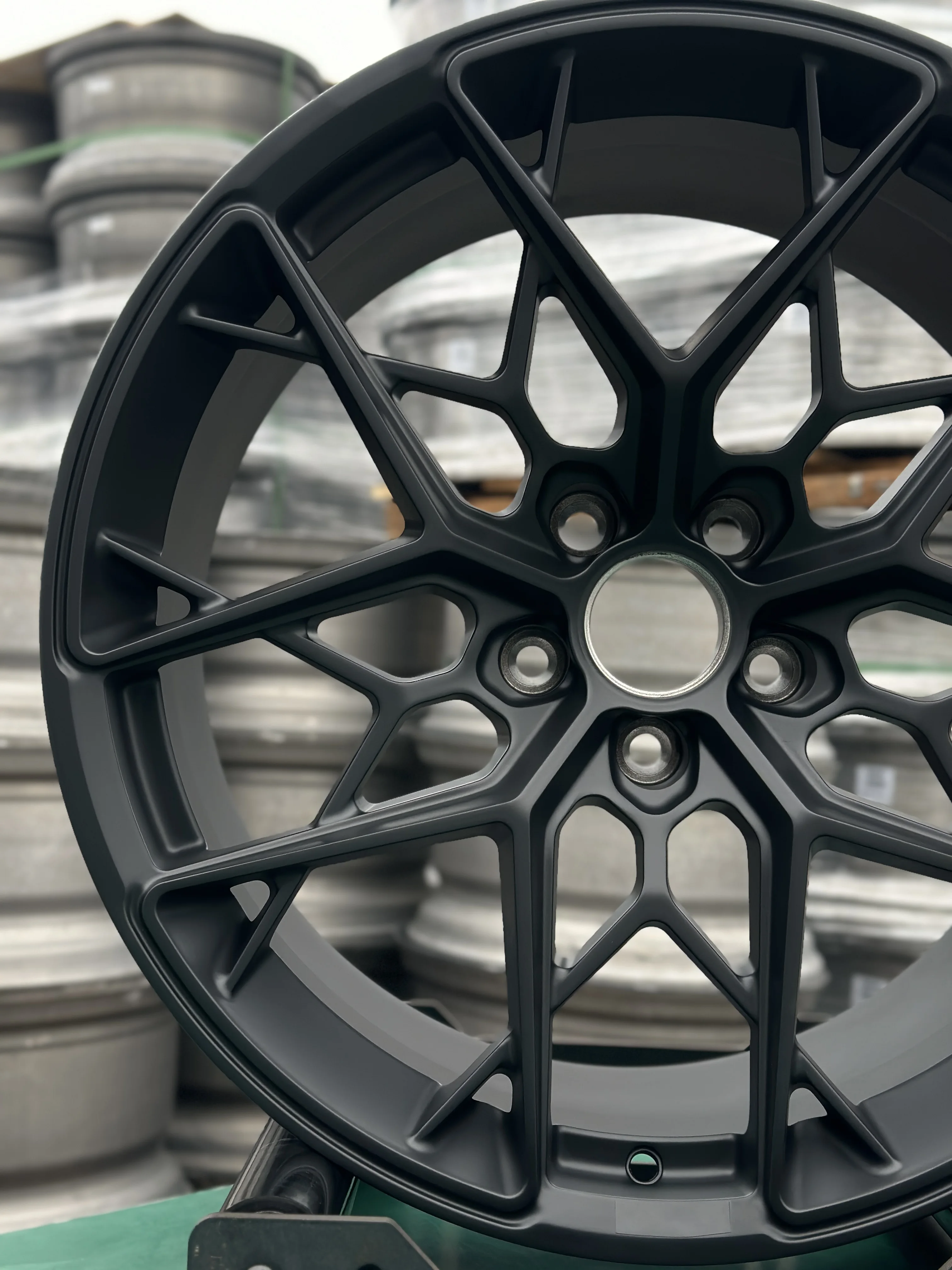 GVICHN one piece matte black forged wheels 16 - 26 inch aluminum alloy rims 5x112 5x114.3 5x120 monoblock wheel hub